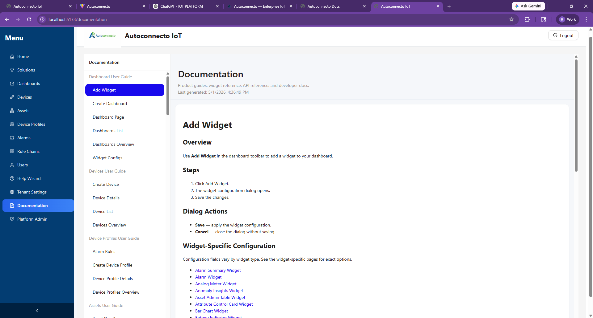 Autoconnecto Platform